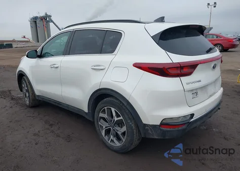 2021 Kia Sportage Ex из США, поврежденный, VIN KNDPNCAC9M7911421